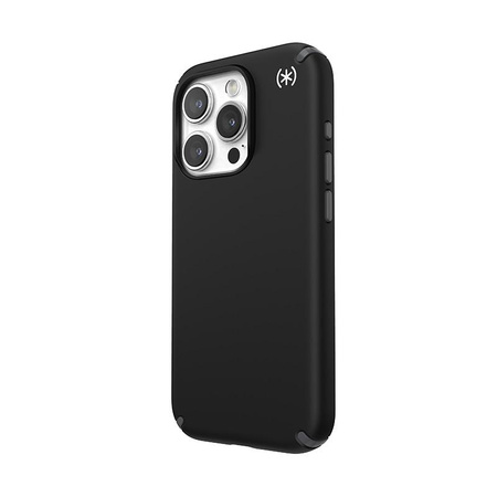 Speck Presidio2 Pro - iPhone 15 Pro Hülle (Schwarz / Schiefergrau / Weiß)