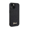 Guess Disco Metal Script - Coque iPhone 14 (noir)