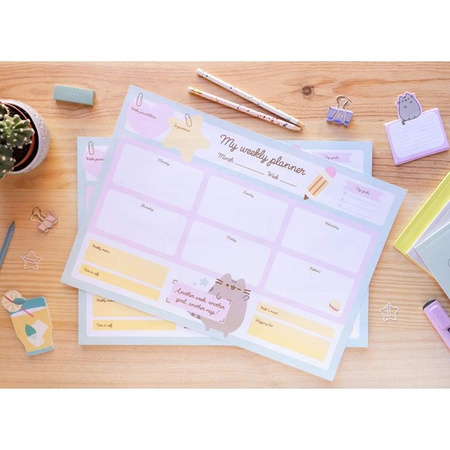 Pusheen - Foodie collection weekly planner 54 pages A3