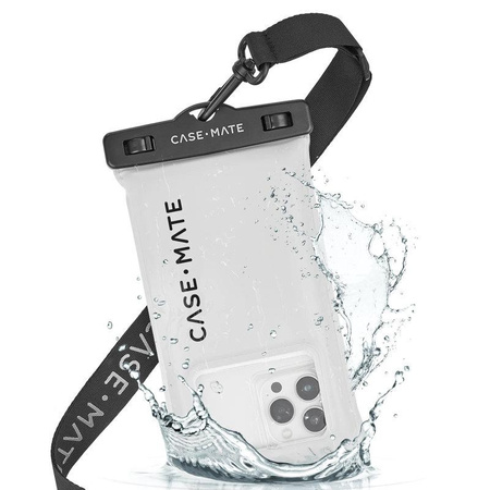 Case-Mate Waterproof Floating Pouch - Étui étanche pour smartphones jusqu'à 6,7" (Sand Dollar)