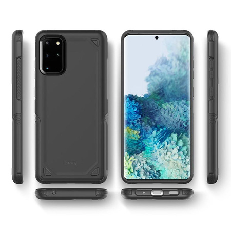 Crong Defender Case - Etui Samsung Galaxy S20+ (czarny)