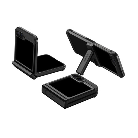 Spigen Tough Armor Pro - Etui pour Samsung Galaxy Z Flip 6 (Noir)