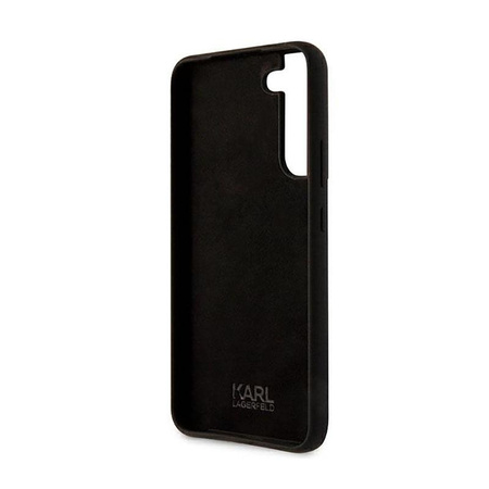 Karl Lagerfeld szilikon Ikonik Karl`s Head - Samsung Galaxy S22+ tok (fekete)