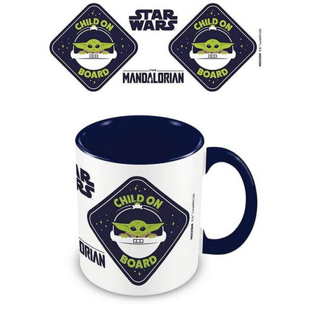 Star Wars - Mug en céramique dans un coffret cadeau 300 ml (The Mandalorian Baby Yoda)