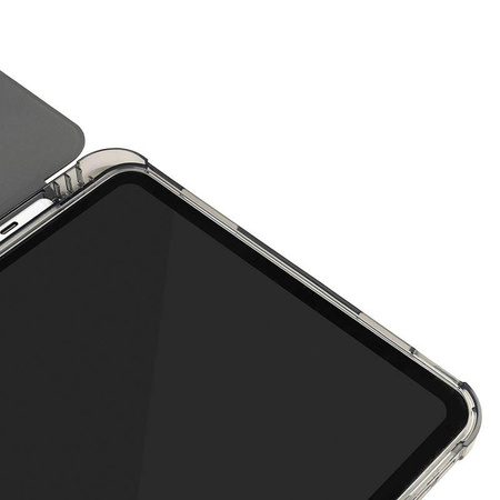 Tucano Satin Case - tok iPad 11" (2025) / iPad 10.9" (2022) készülékhez mágneses és állványos tok Apple Pencil tartóval (szürke)