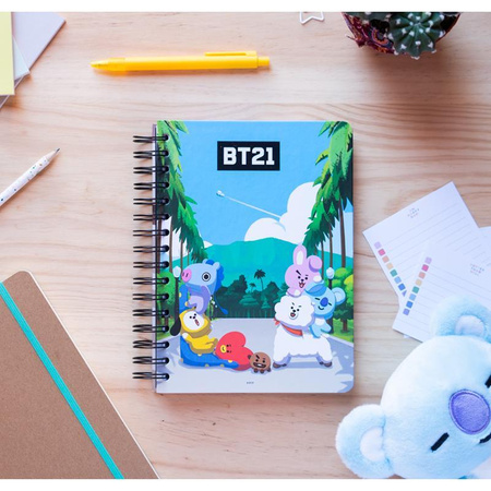 BT21 - Notizblock / Notizbuch A5