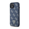 Guess 4G Triangle Metal Logo - iPhone 15 Plus Case (blue)