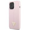 Guess Silikon Dreieck Logo - iPhone 13 Pro Max Tasche (flieder)