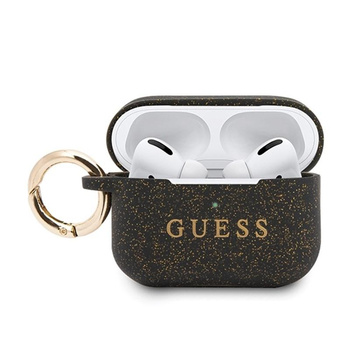 Étui en silicone Guess - Étui AirPods Pro (Noir)
