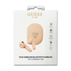 Guess Triangle Logo - sluchátka TWS + dokovací stanice (růžová)