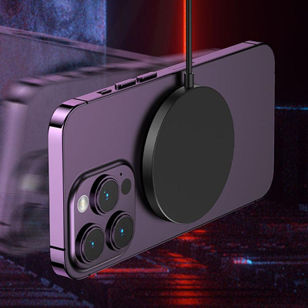 WEKOME WP-U99 Vanguard Series - MagSafe 15W inductive charger (Black)