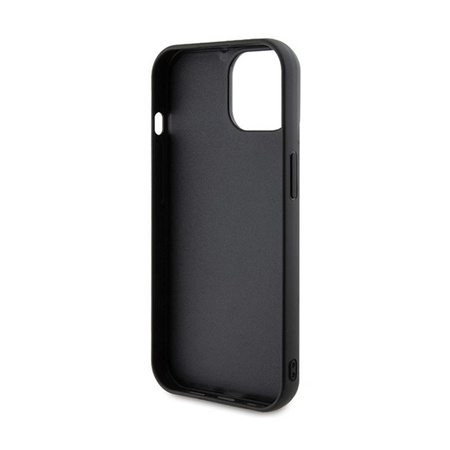 Guess Disco Metal Script - Etui iPhone 14 (czarny)