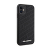 Karl Lagerfeld Quilted K Pattern - pouzdro pro iPhone 11 (černé)