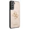 Guess 4G Big Metal Logo - Étui Samsung Galaxy S21 FE (rose)