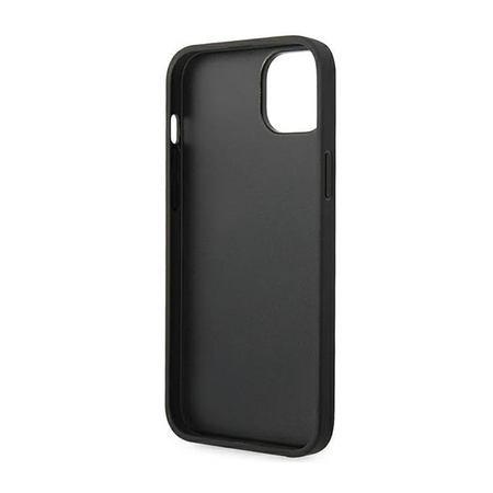 Karl Lagerfeld Monogram Stripe - iPhone 14 tok (szürke)