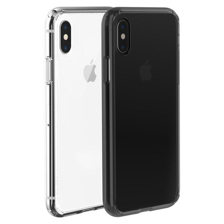 Just Mobile TENC Air Hülle - iPhone Xs Max Hülle (Crystal Black)