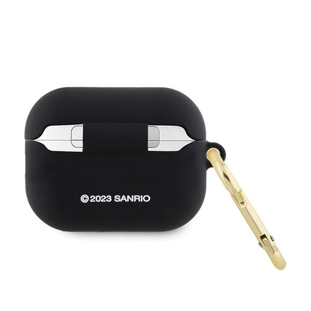 Hello Kitty Silicone 3D Kitty Head - Hülle für AirPods Pro 2 (schwarz)