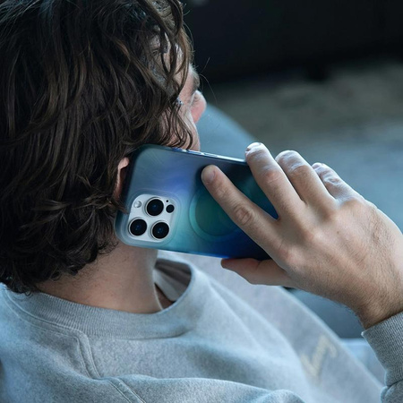 Incase Halo Case MagSafe - Coque pour iPhone 16 Pro Max (Oil Slick Ocean)