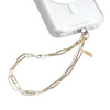 Case-Mate Link Chain Phone Wristlet - Universal Phone Lanyard (Gold)