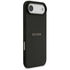 Guess Grained Ring MagSafe - Hülle iPhone Air (schwarz)