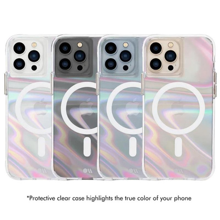 Case-Mate Soap Bubble MagSafe - iPhone 13 Pro Max Case (Iridescent)