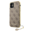 Guess 4G Charms Collection - iPhone 11 tok (barna)