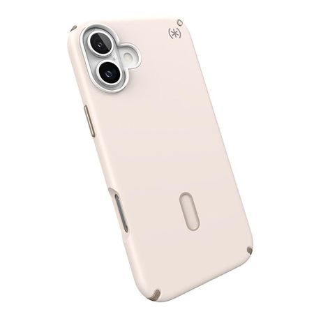 Speck Presidio2 Pro ClickLock & MagSafe - iPhone 16 Plus Tasche (Gebleichter Knochen / Erbstück Gold / Haselnussbraun)