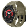 Spigen Rugged Armor Pro - Bracelet + étui pour Samsung Galaxy Watch 5 45 mm (Vintage Khaki)