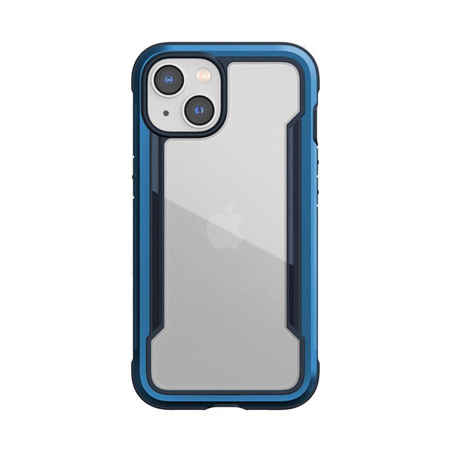 X-Doria Raptic Shield - hliníkové pouzdro pro iPhone 14 (testováno při pádu z výšky 3 m) (Marine Blue)