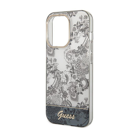Guess Porcelain Collection - iPhone 14 Pro Case (gray)
