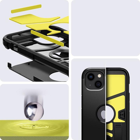 Spigen Tough Armor - tok iPhone 13 készülékhez (fekete)