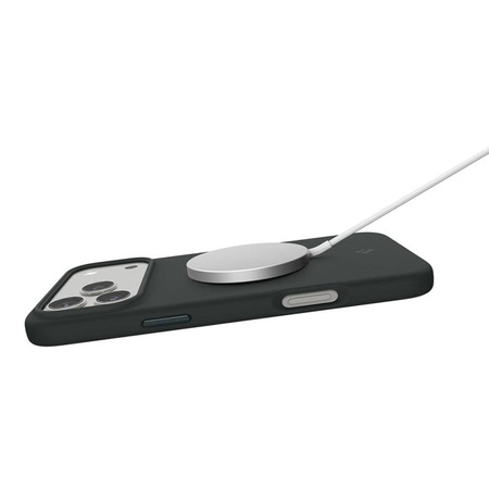 Spigen Silicone Fit Mag MagSafe - Case for iPhone 17 Pro Max (Abyss Green)