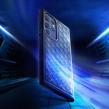 Spigen Cryo Armor - pouzdro pro Samsung Galaxy S23 Ultra (matně černé)