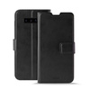 PURO Booklet Wallet Case - Etui Samsung Galaxy S10+ z kieszeniami na karty + stand up (czarny)