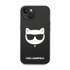 Karl Lagerfeld Choupette Head MagSafe Silicone - Coque pour iPhone 14 Plus (noir)