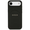 Guess Grained Ring MagSafe - Case iPhone Air (black)