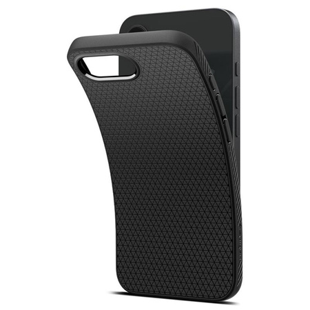 Spigen Liquid Air - Coque pour iPhone 16e (Noir mat)