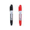 Topwrite - Set of double dry erase board markers 2 pcs. (black/red)