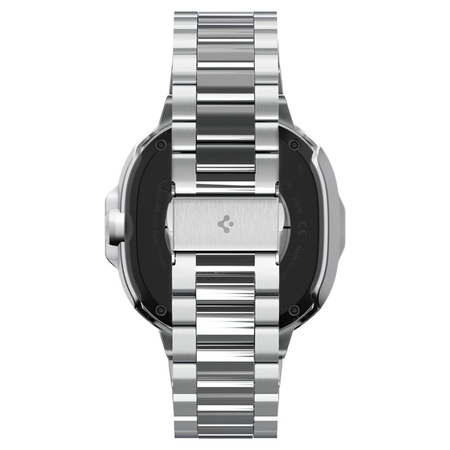 Spigen Bezel Tune Pro Pilot - Pouzdro / Ochranný rámeček pro Samsung Galaxy Watch 8 Classic 46 mm (Silver)