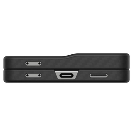 ETUI CZARNE SPIGEN DO GALAXY Z FLIP 7, Eleganckie, Smukłe, Premium Case