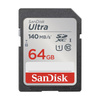 SanDisk Ultra SDXC - Paměťová karta 64 GB Class 10 UHS-I 140 MB/s