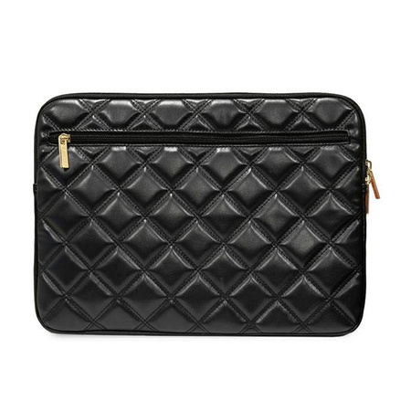 Guess Quilted 4G Sleeve - Notebooktasche 15" / 16" (schwarz)