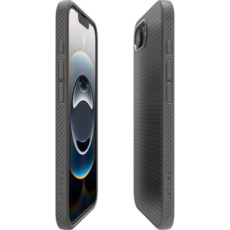 Spigen Liquid Air - Hülle für iPhone 16e (Marmor Grau)