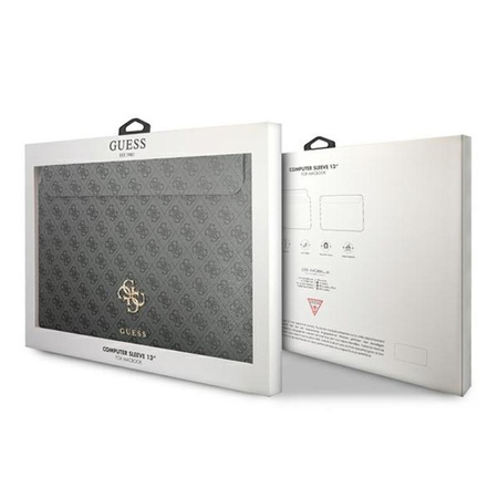 Guess 4G Big Metal Logo Computer Sleeve - 13" Notebook Case (black)