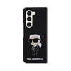 Karl Lagerfeld Silicone Ikonik - Samsung Z Fold 5 Case (black)