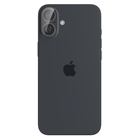 Spigen Optik GLAS.TR Camera Protector 2-Pack - Verre de protection pour iPhone 16 / 16 Plus (2 pcs) (Transparent)
