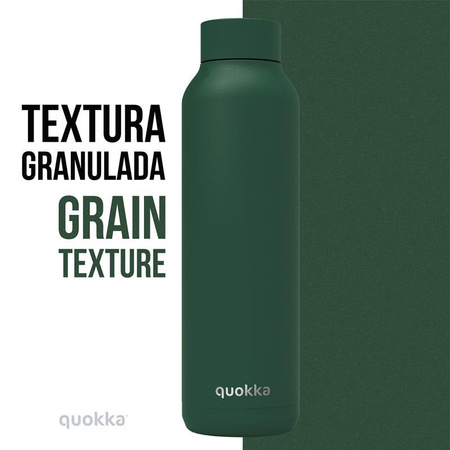 Quokka Solid - Edelstahl-Thermoflasche 510 ml (Dark Forest)(Pulverbeschichtung)