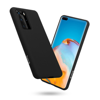 Crong Color Cover - Etui Huawei P40 Pro (noir)