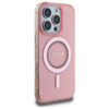 Pouzdro Guess IML Rhinestones MagSafe - iPhone 16 Pro Max (růžové)