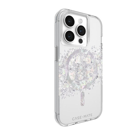 Case-Mate Karat MagSafe - iPhone 15 Pro Case with Mother of Pearl (A Touch of Pearl)